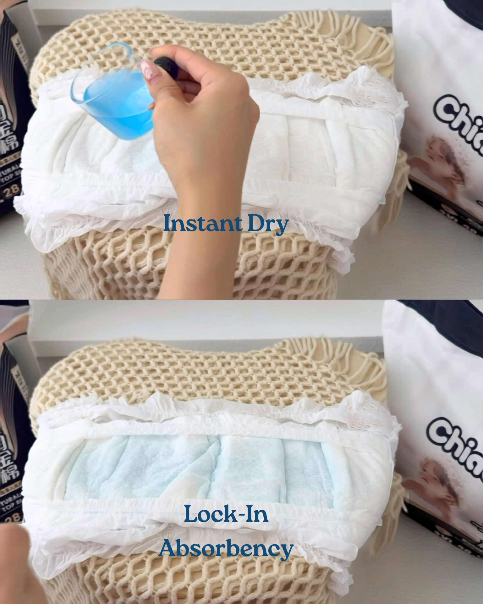 Instant dry